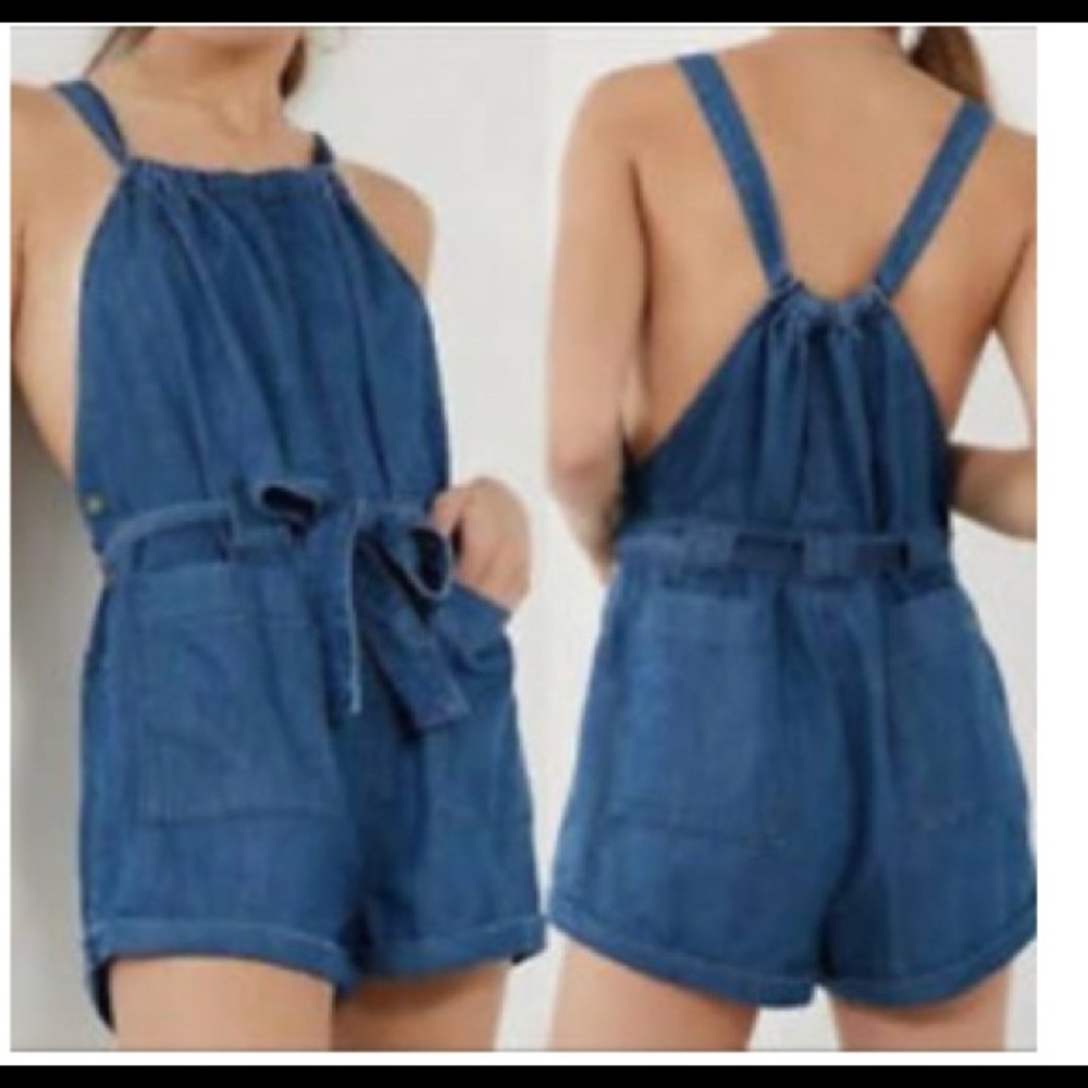 bdg denim romper
